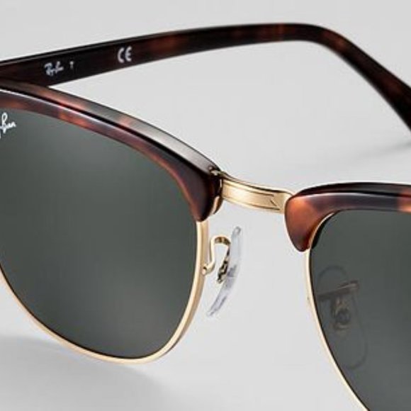 Ray-Ban Clubmaster Classic Tortoise Sunglasses - Picture 6 of 12